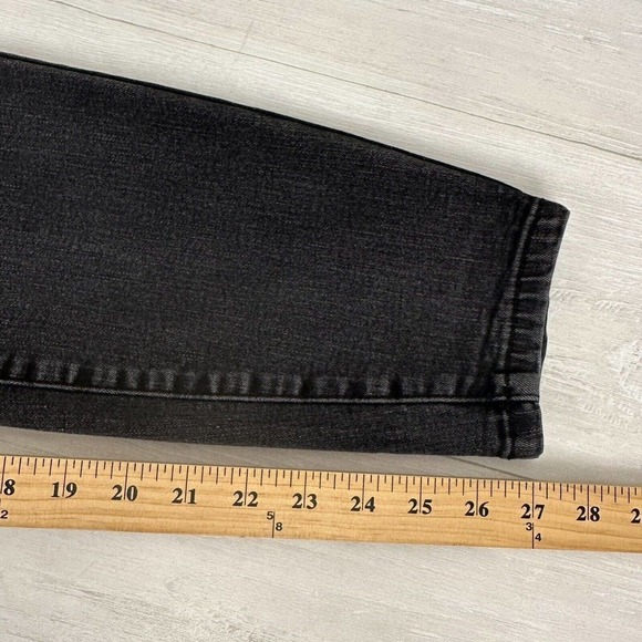 Judy Blue High Waist Skinny Fit Jeans Women 22W Waist 38 Washed Black Stretch - Picture 12 of 14